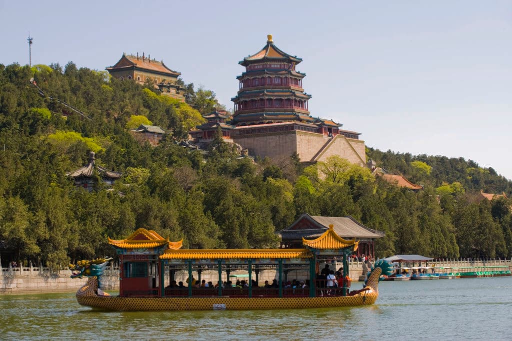 Summer Palace Beijing beside Kunming Lake and Longevity Hill